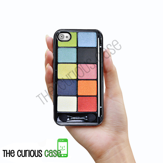 Eyeshadow Iphone Hard Case Fits Iphone 4 And Iphone 4s Black Trim