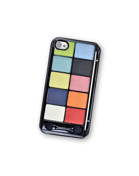 Eyeshadow Iphone Hard Case Fits Iphone 4 And Iphone 4s Black Trim